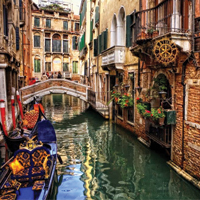  The romantic city of Venice